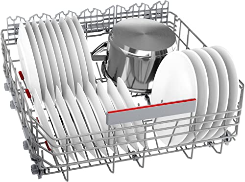 Vollintegrierter XXL-Geschirrspüler 60 cm – Spülmaschine mit Besteckschublade, Extra Leise, Intelligente Programme, Flexible Körbe, Höhenverstellbar, Smart Control