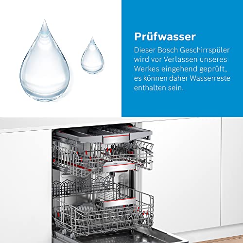 Vollintegrierter XXL-Geschirrspüler 60 cm – Spülmaschine mit Besteckschublade, Extra Leise, Intelligente Programme, Flexible Körbe, Höhenverstellbar, Smart Control