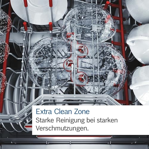 Vollintegrierter XXL-Geschirrspüler 60 cm – Spülmaschine mit Besteckschublade, Extra Leise, Intelligente Programme, Flexible Körbe, Höhenverstellbar, Smart Control